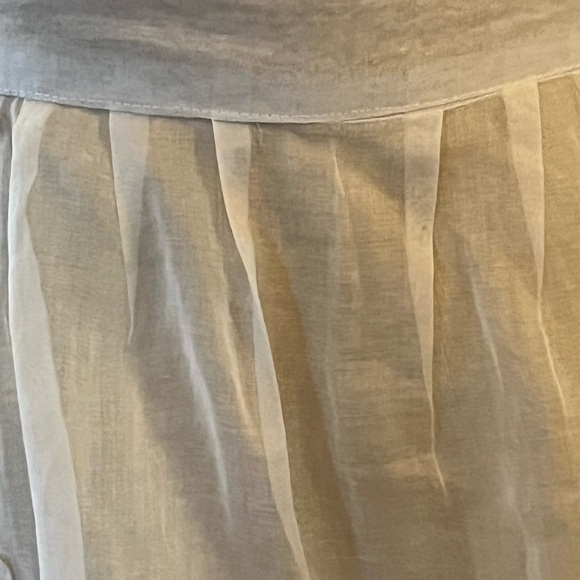 Vintage Sheer White Half Apron Good Condition - Picture 4 of 4